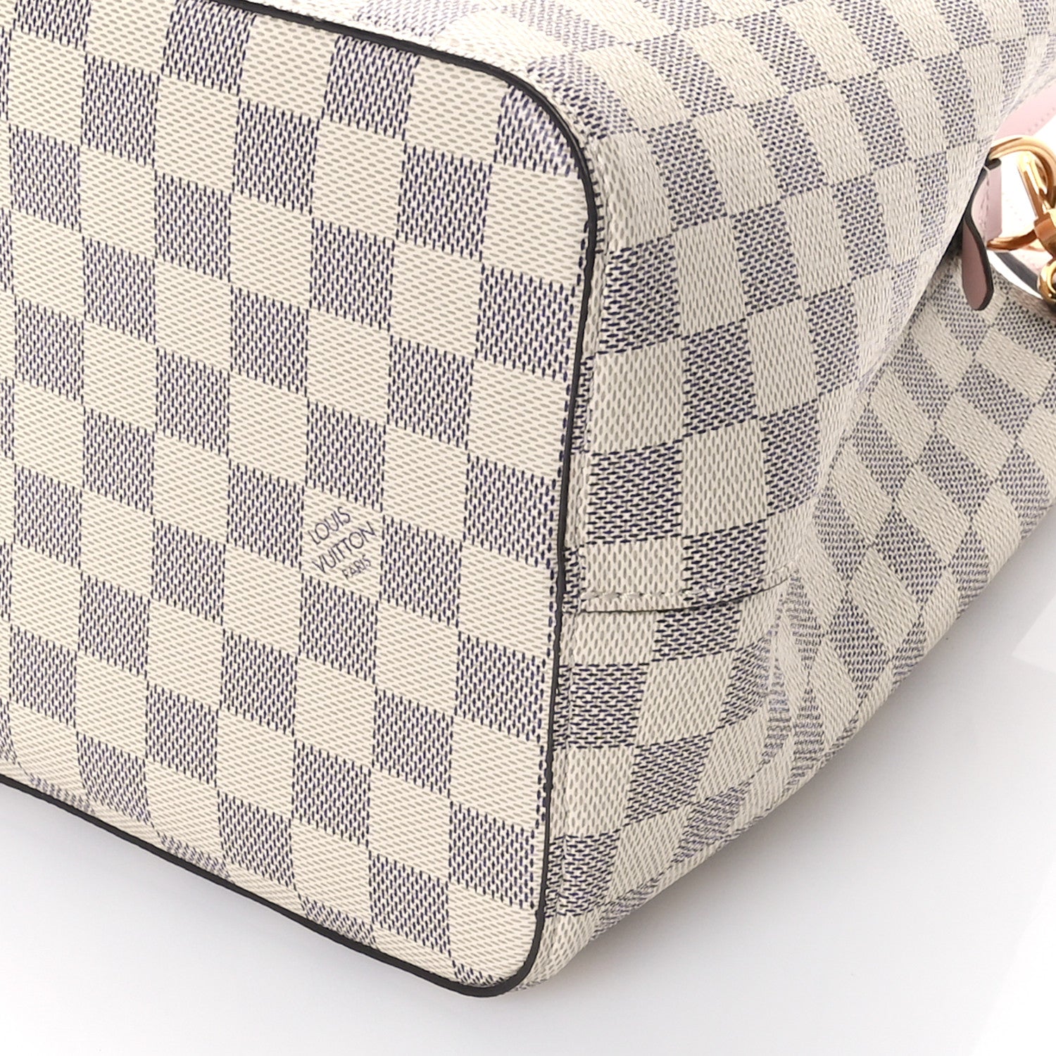 Louis Vuitton Damier Azur Neonoe MM Eau De Rose 10 of 10