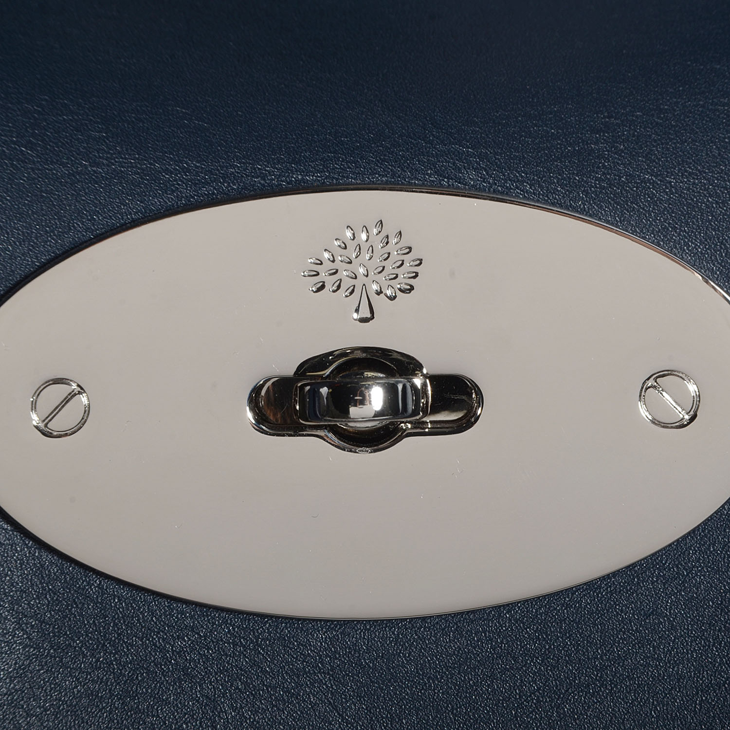 Mulberry Smooth Leather Bayswater Navy 6 of 12