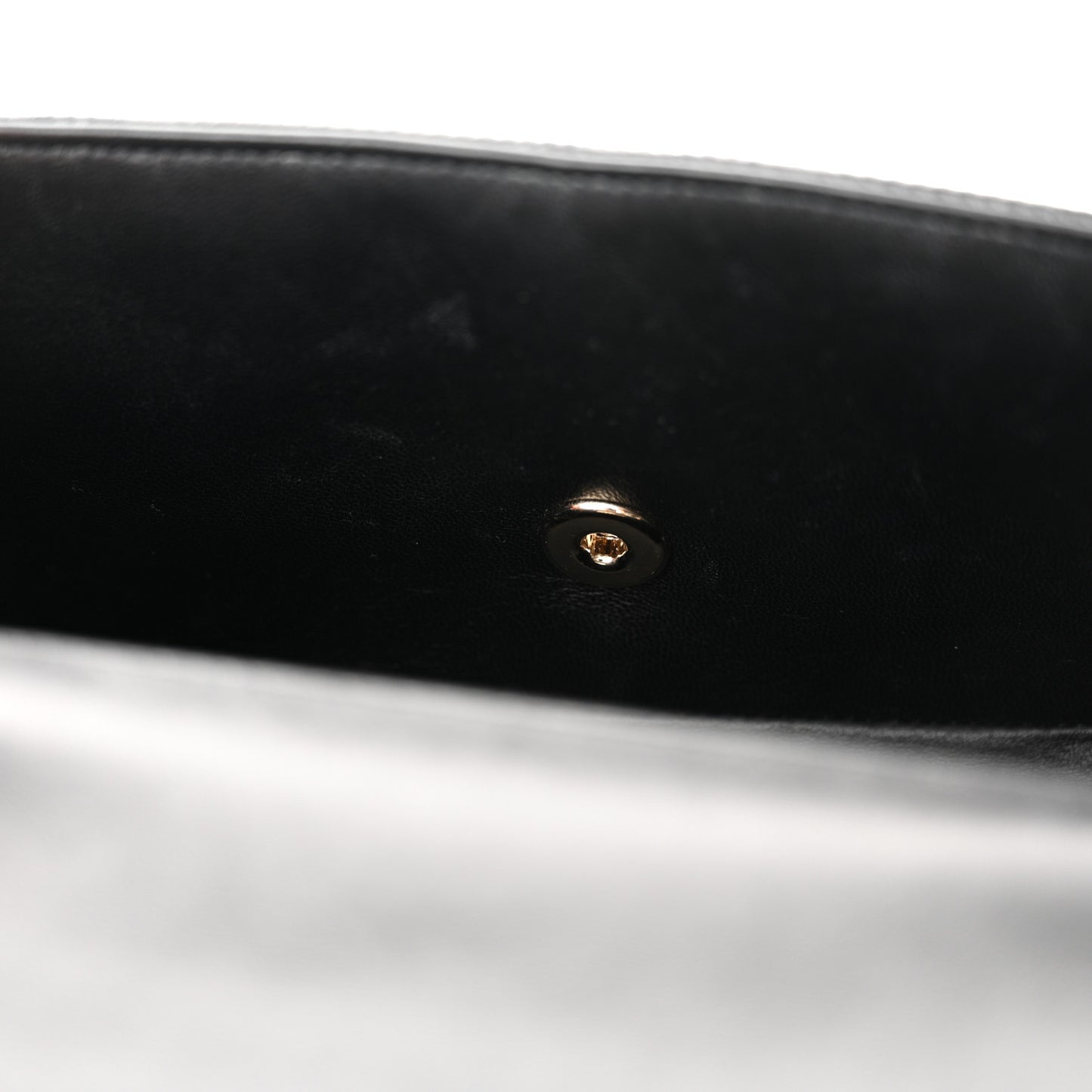Lizard Mini Rectangular Flap Black