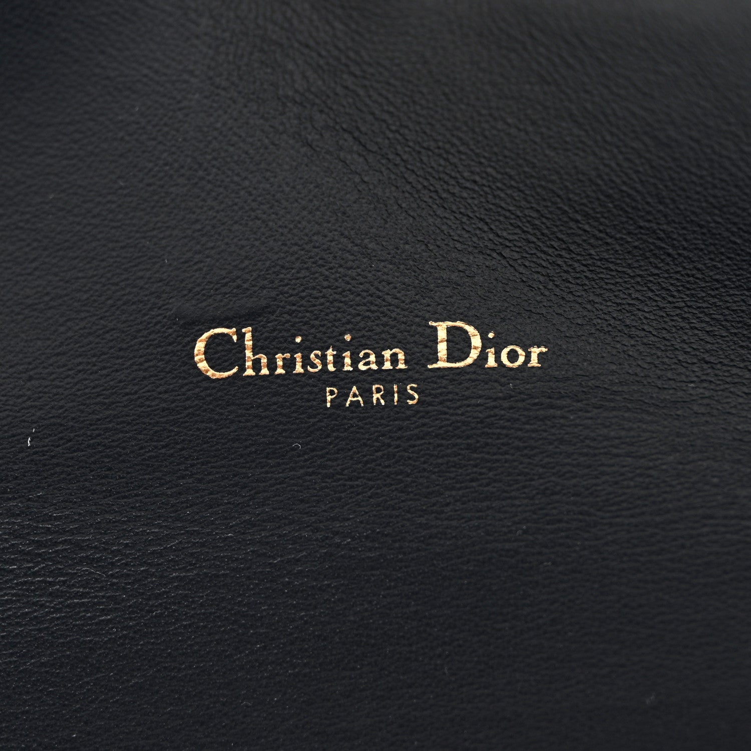 Christian Dior Oblique Saddle Chain Long Wallet Blue 6 of 6