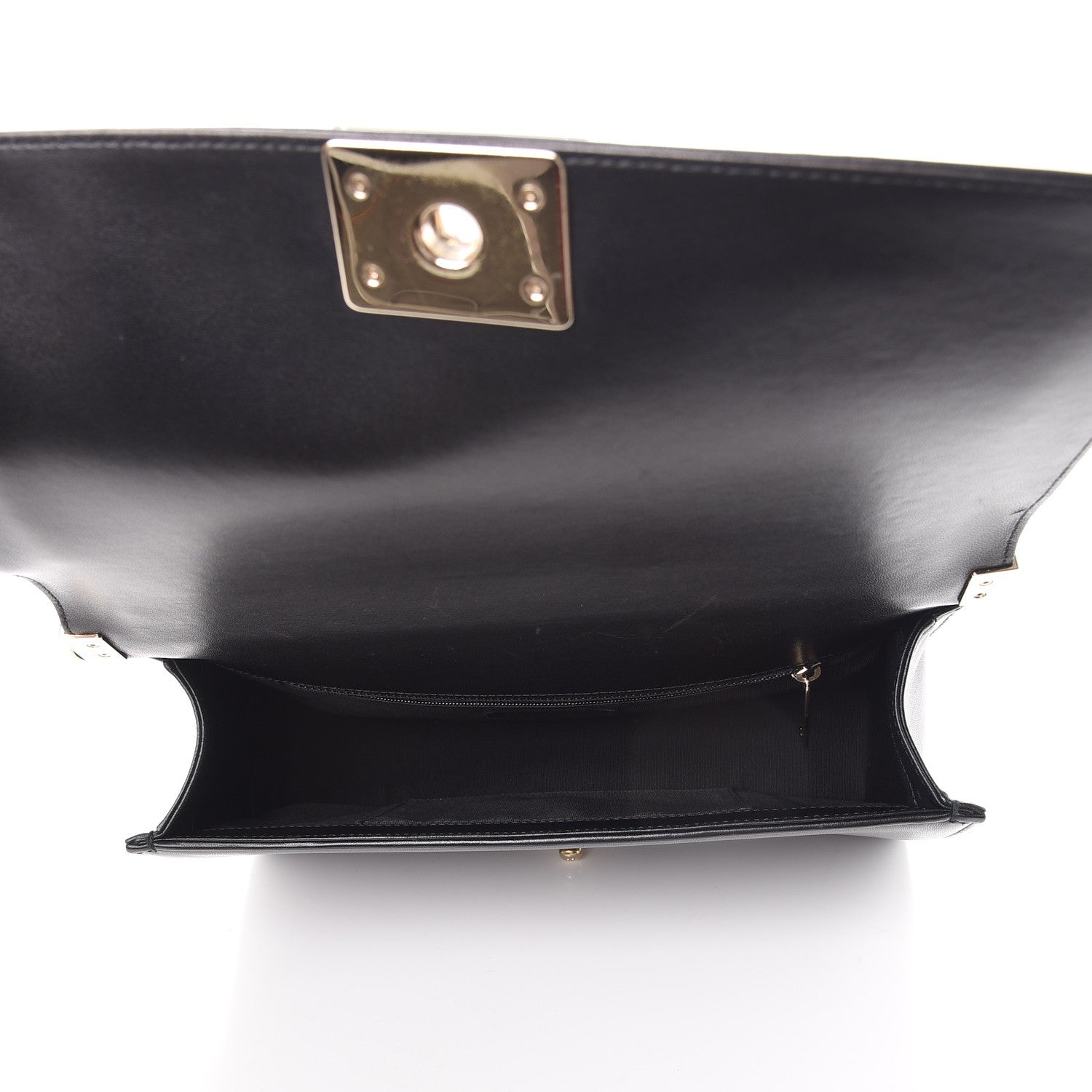 Chanel Lambskin Quilted New Medium Boy Flap Black 5 of 9