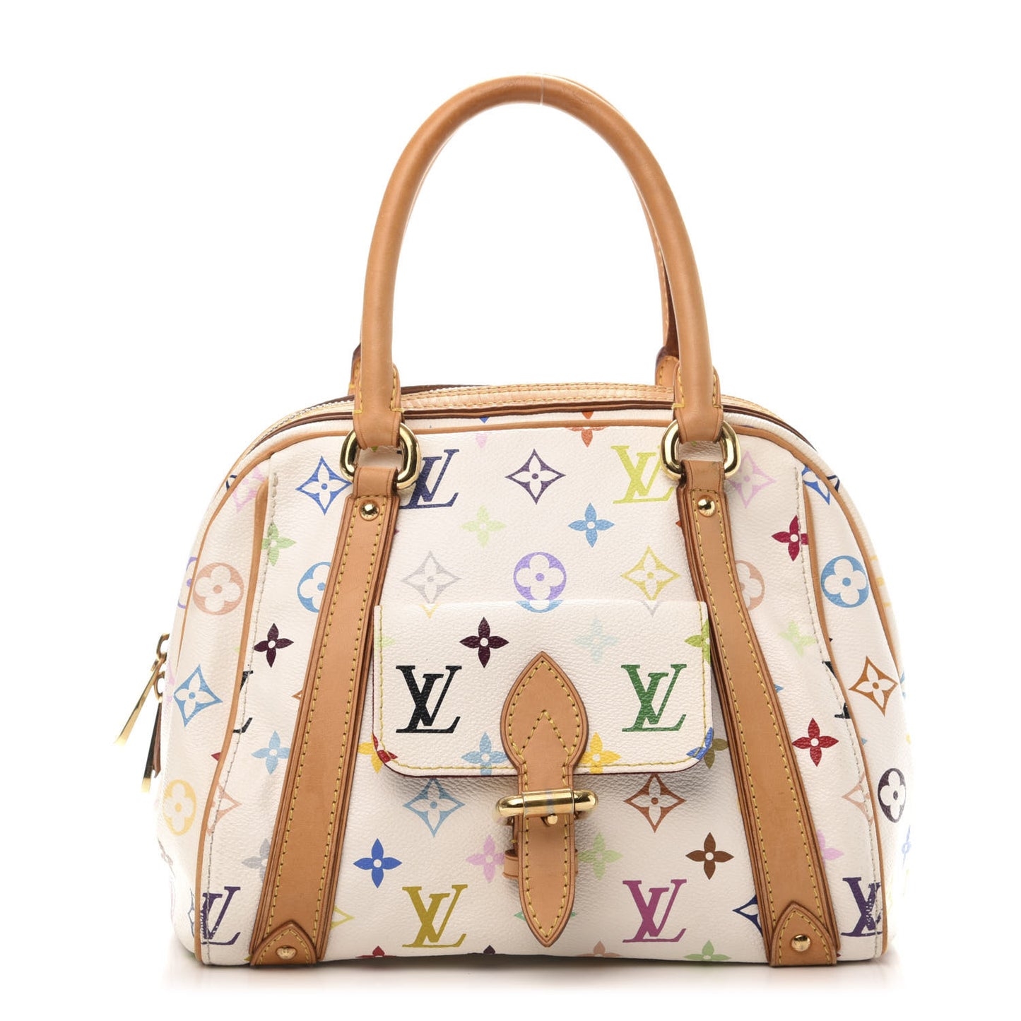 Monogram Multicolor Priscilla White