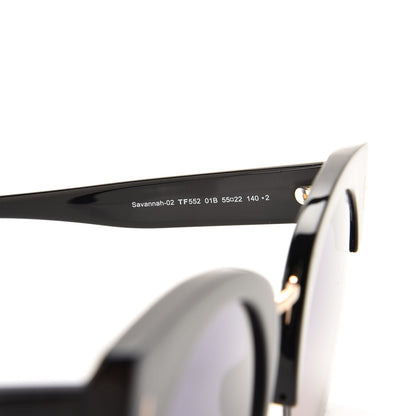 Tom Ford Savannah Sunglasses TF552 Black 5 of 9