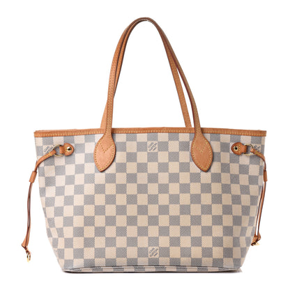 Louis Vuitton Damier Azur Neverfull PM 1 of 5