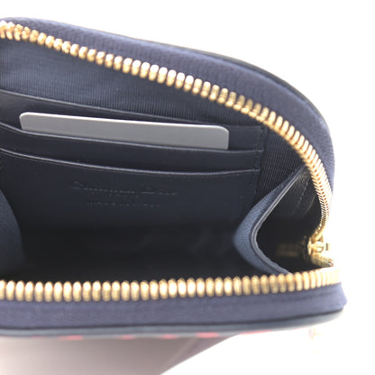 Christian Dior Calfskin I Love Paris Phone Holder Blue Red 5 of 10