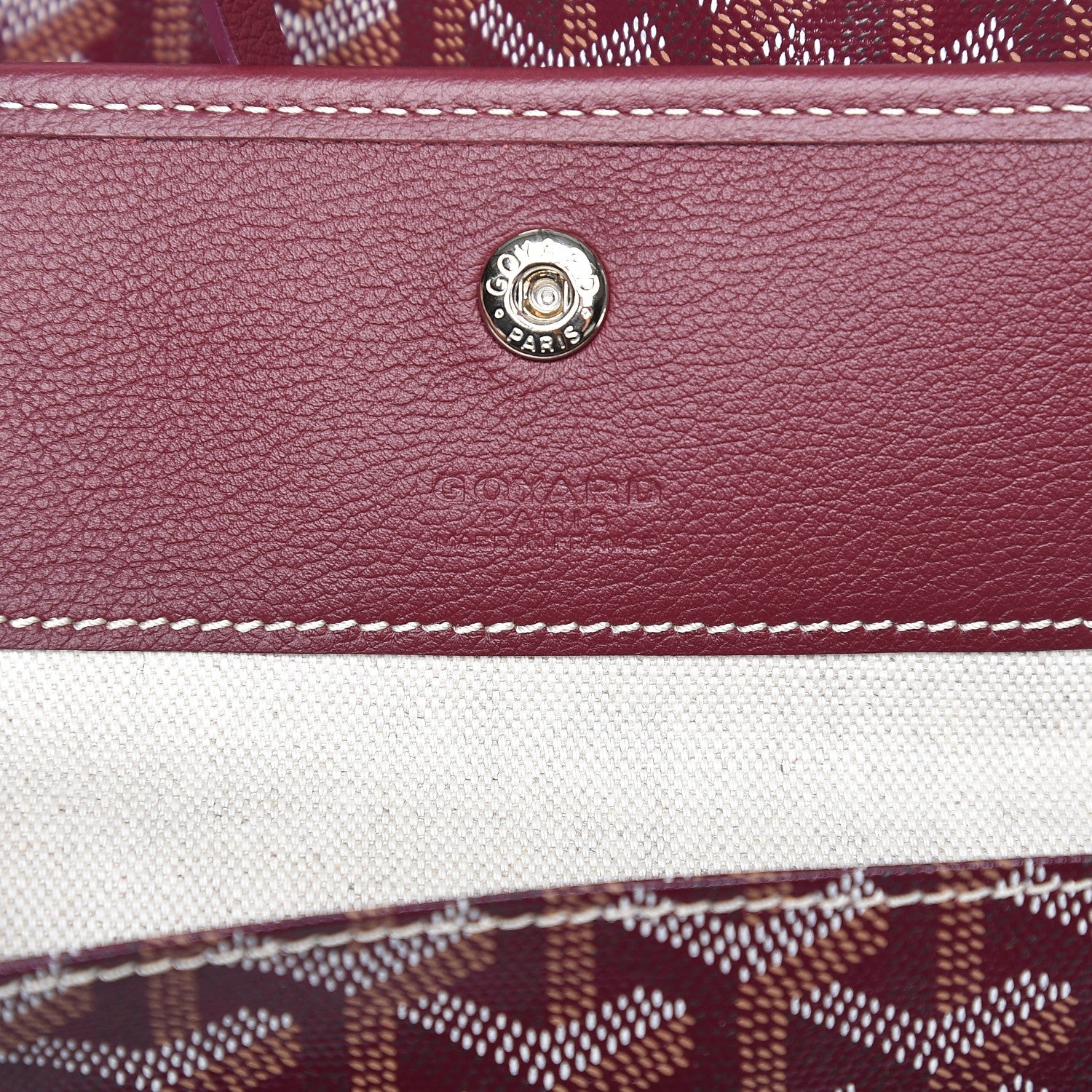 Goyard Goyardine Saint Louis PM Bordeaux 7 of 7