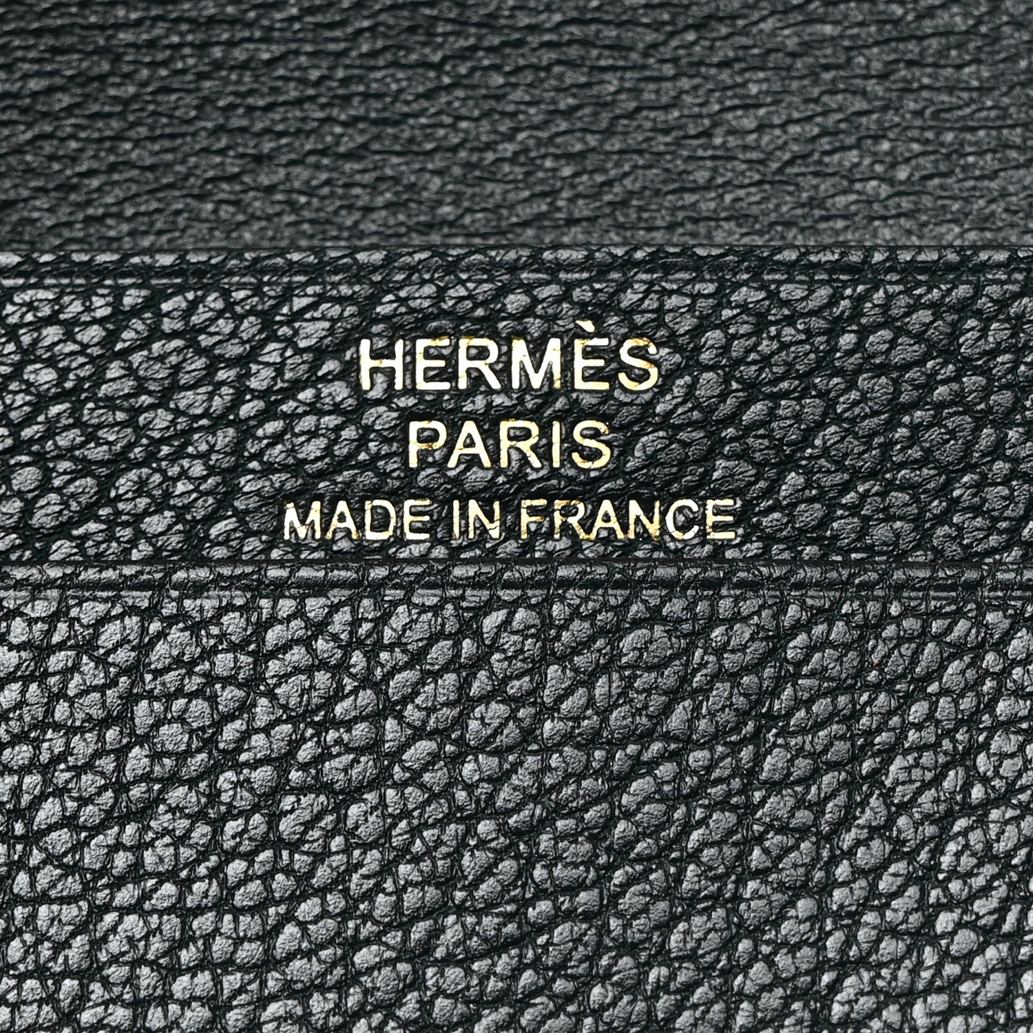 Hermes Chevre Mysore Bearn Card Holder Wallet Vert Cypress 6 of 8