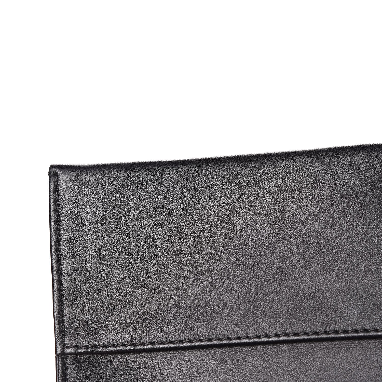 Chanel Calfskin Stitched Large Flap Black 16 of 18