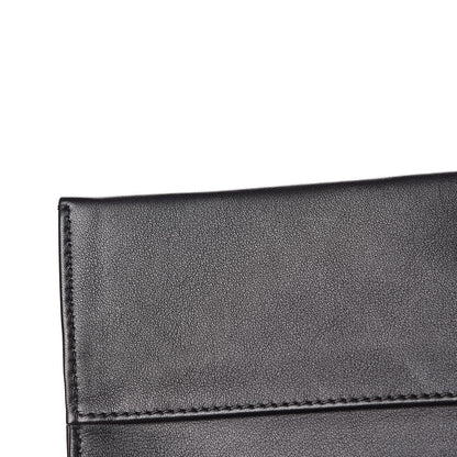 Chanel Calfskin Stitched Large Flap Black 16 of 18