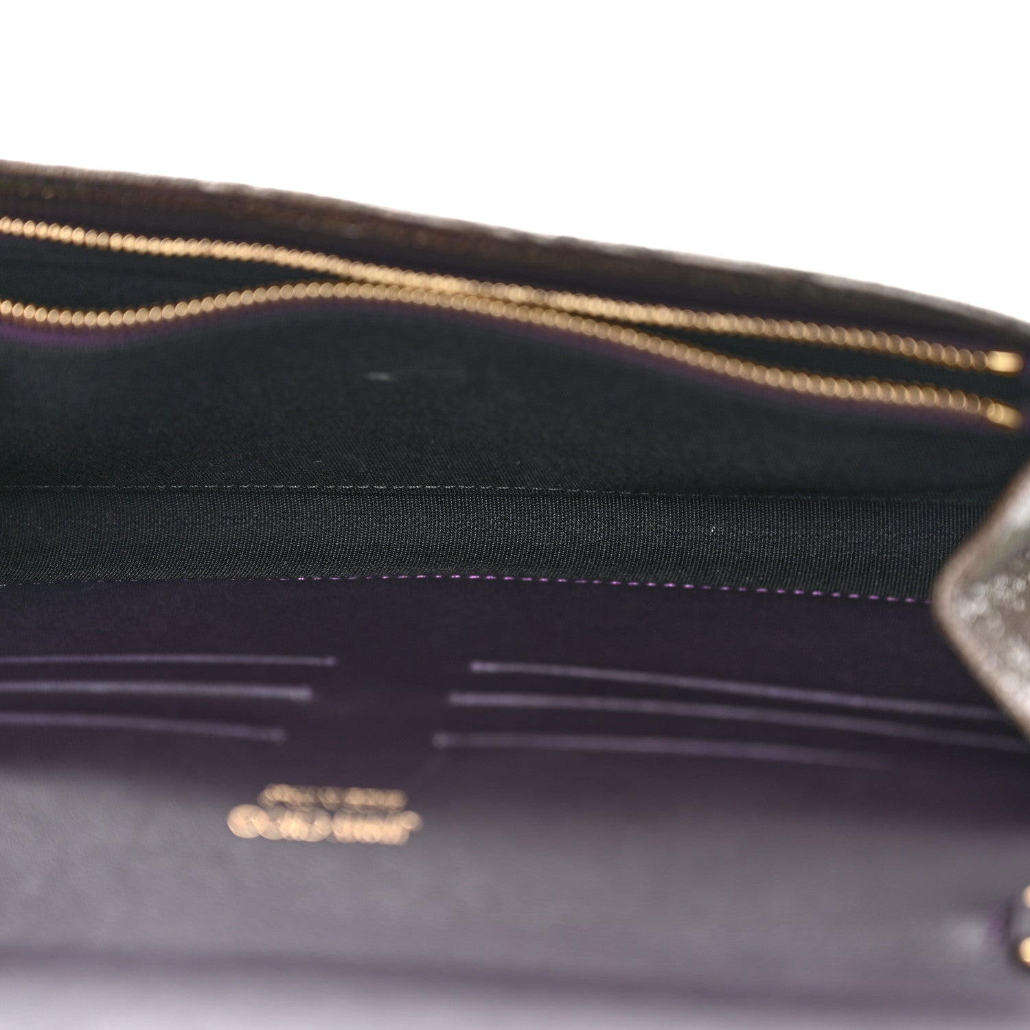 Jimmy Choo Holographic Calfskin Margot Clutch Gold Multicolor 5 of 9