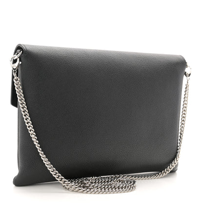 Louis Vuitton Soft Calfskin My Lockme Pochette Black 3 of 11