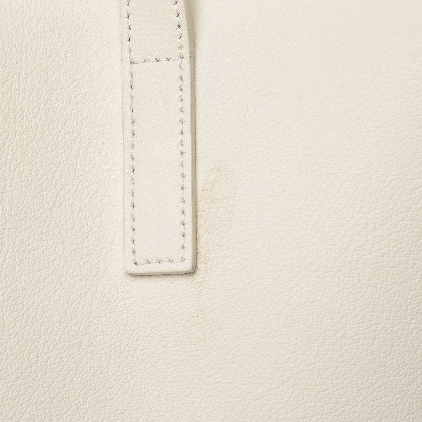 Calfskin Large Shopping Tote Porcellana