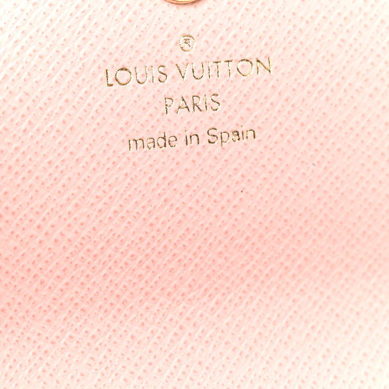 Louis Vuitton Damier Ebene Rosalie Coin Purse Rose Ballerine 6 of 7