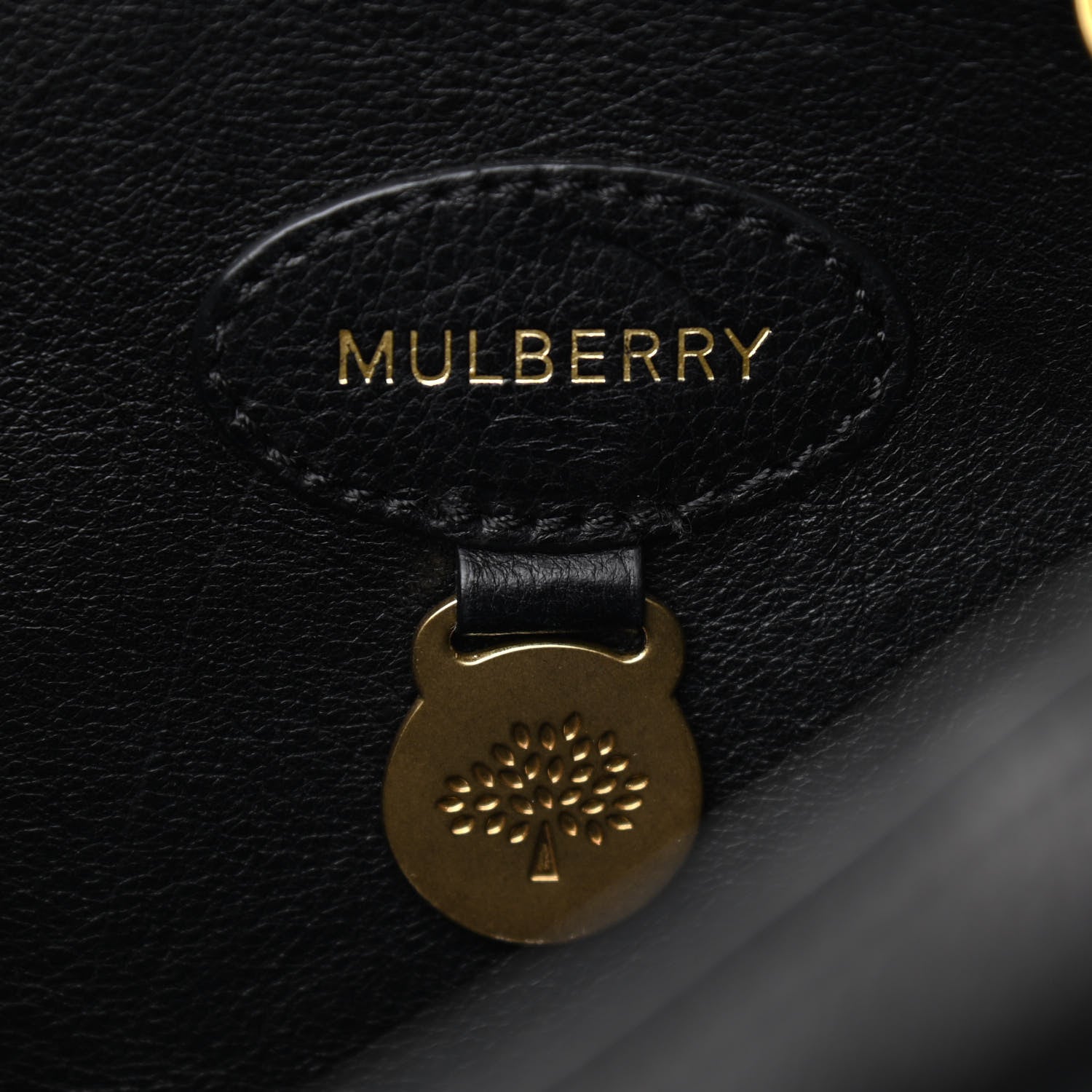 Mulberry Natural Leather Bayswater Black 5 of 11