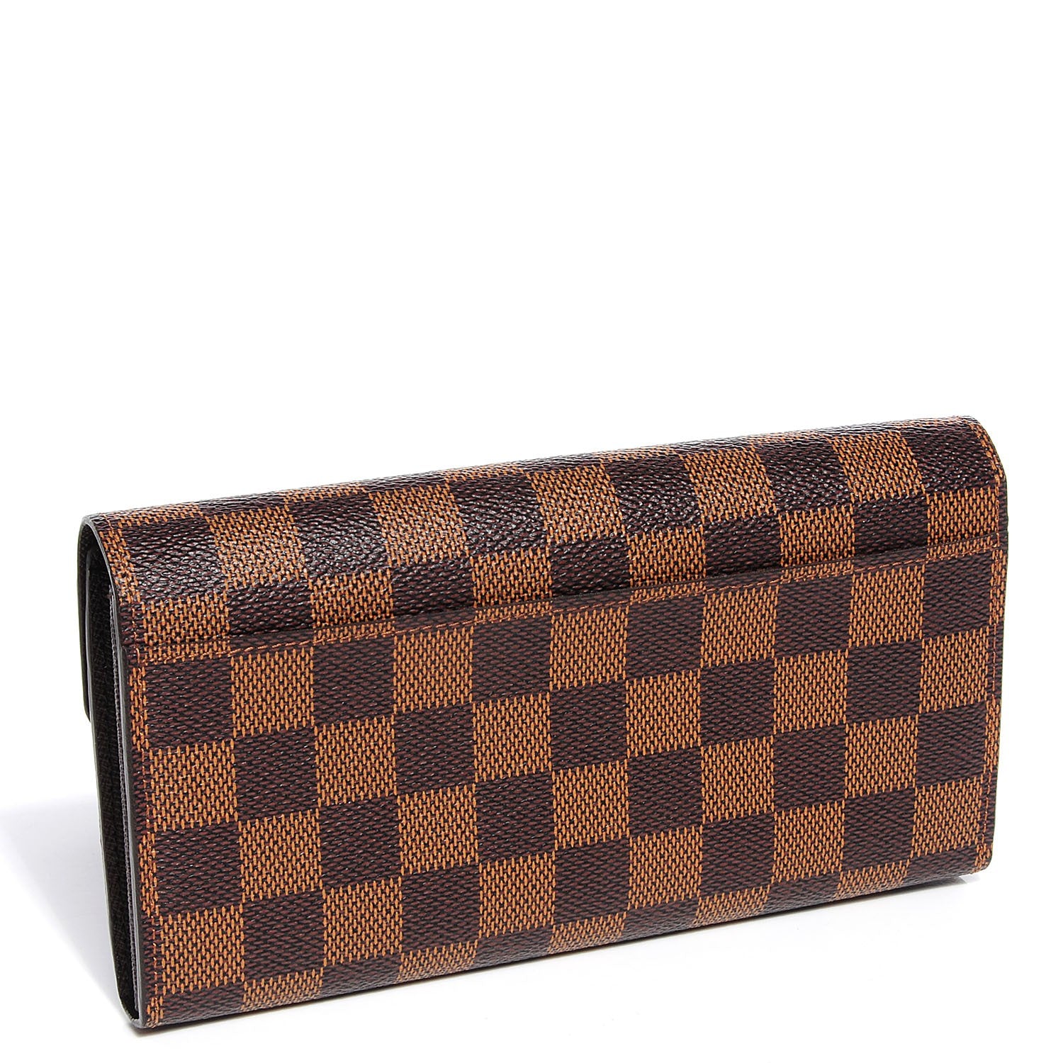Louis Vuitton Damier Ebene Sarah Wallet NM 3 of 7