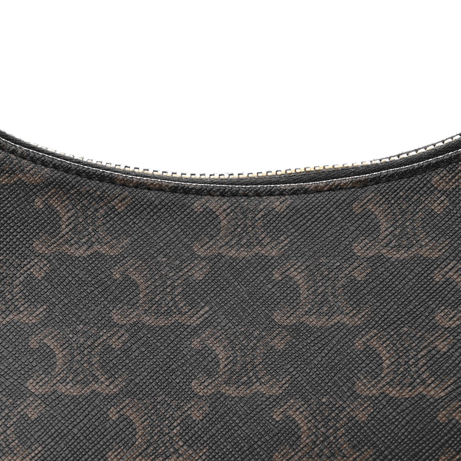 Celine Triomphe Canvas Calfskin Ava Shoulder Bag Tan 9 of 13
