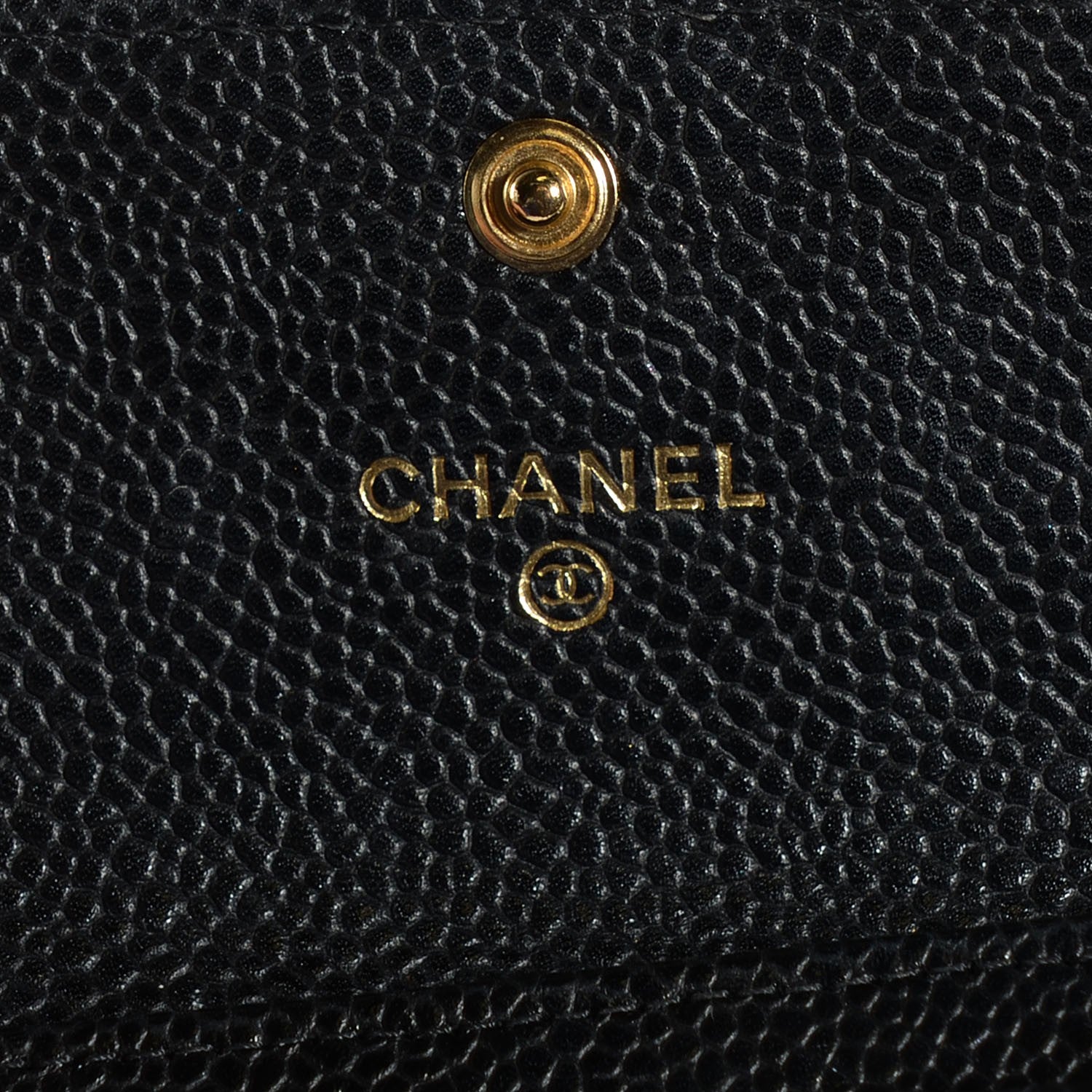 Chanel Caviar Quilted Flap Card Holder Black 5 of 8