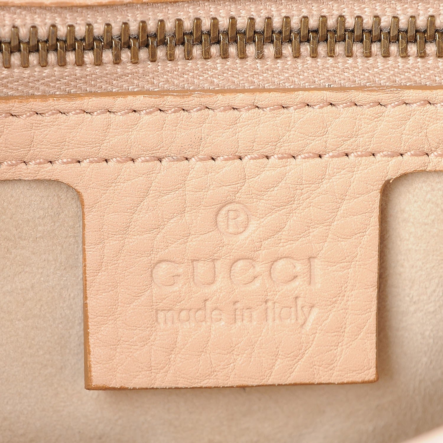 Gucci Calfskin Medium 1973 Chain Shoulder Bag Camelia 6 of 8