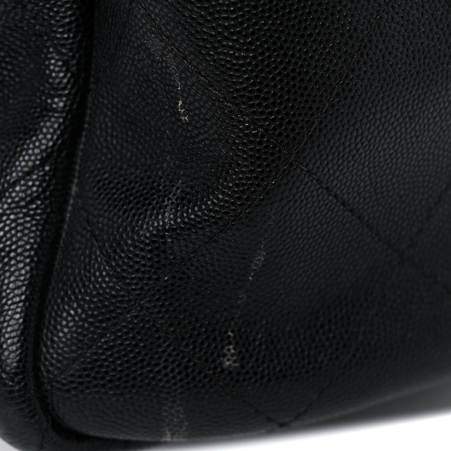 Chanel Caviar Stitched Large Shopping Tote Black 17 of 20