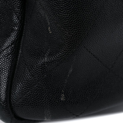 Chanel Caviar Stitched Large Shopping Tote Black 17 of 20