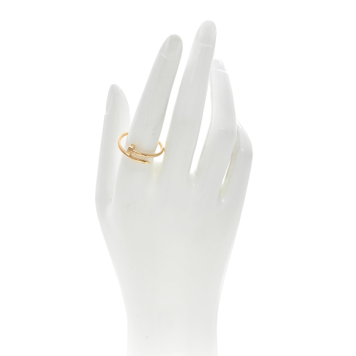 18K Yellow Gold Small Juste Un Clou Ring 61 9.5