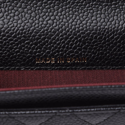 Chanel Caviar Quilted Flap Card Holder Black 7 of 8