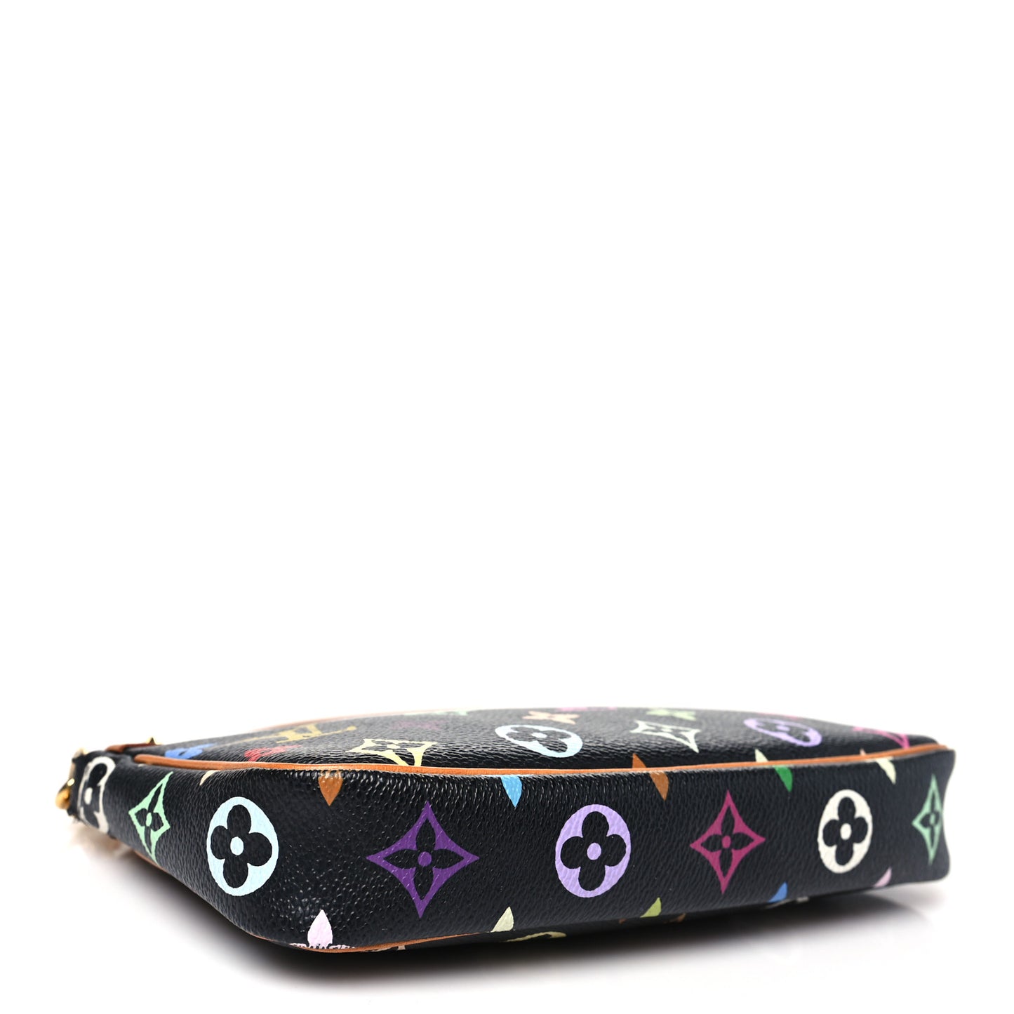 Monogram Multicolor Pochette Accessories Black