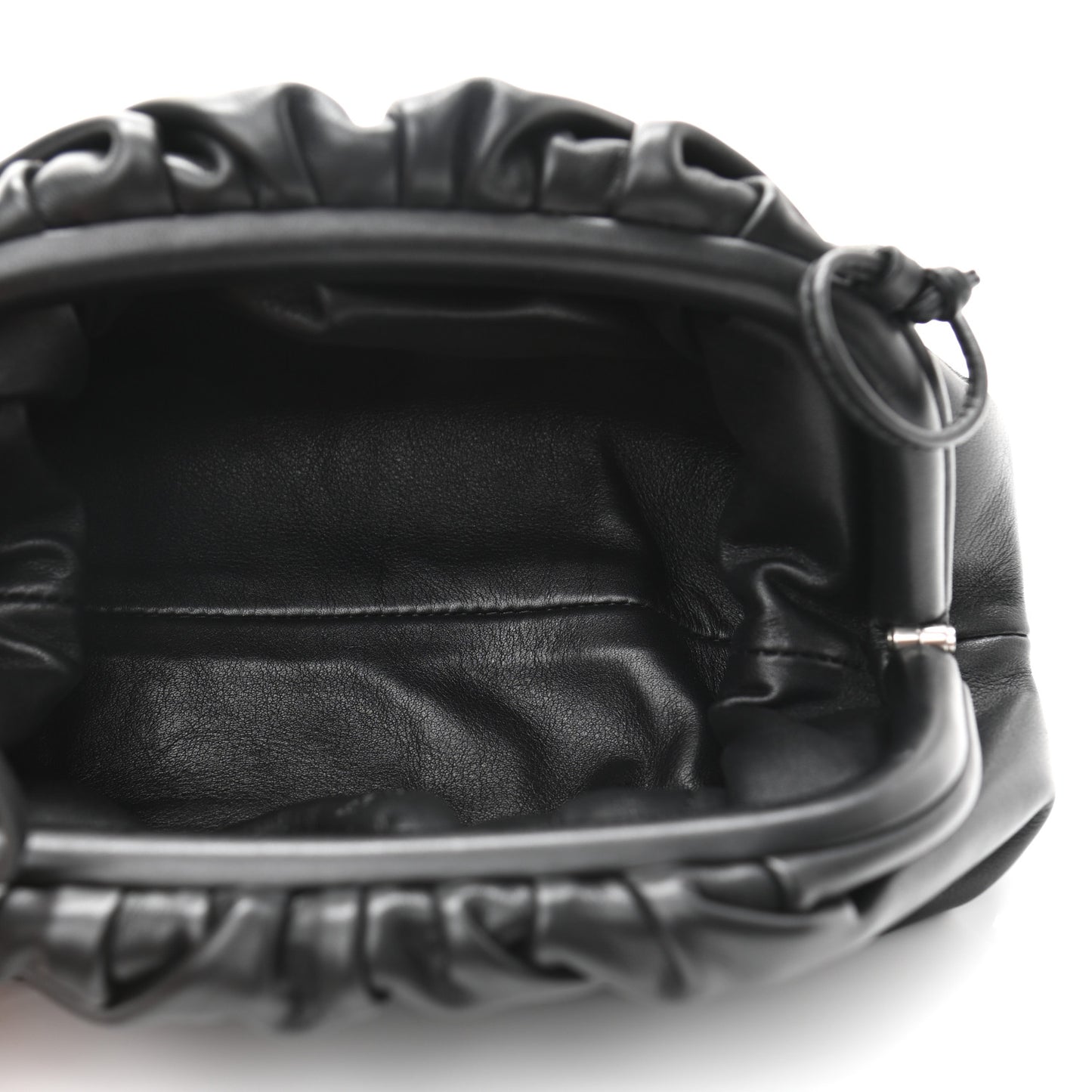 Butter Calfskin The Mini Pouch Black