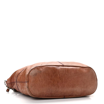 Givenchy Wrinkled Lambskin Medium Nightingale Tan 4 of 17