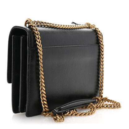Saint Laurent Calfskin Medium Monogram Sunset Black 3 of 9