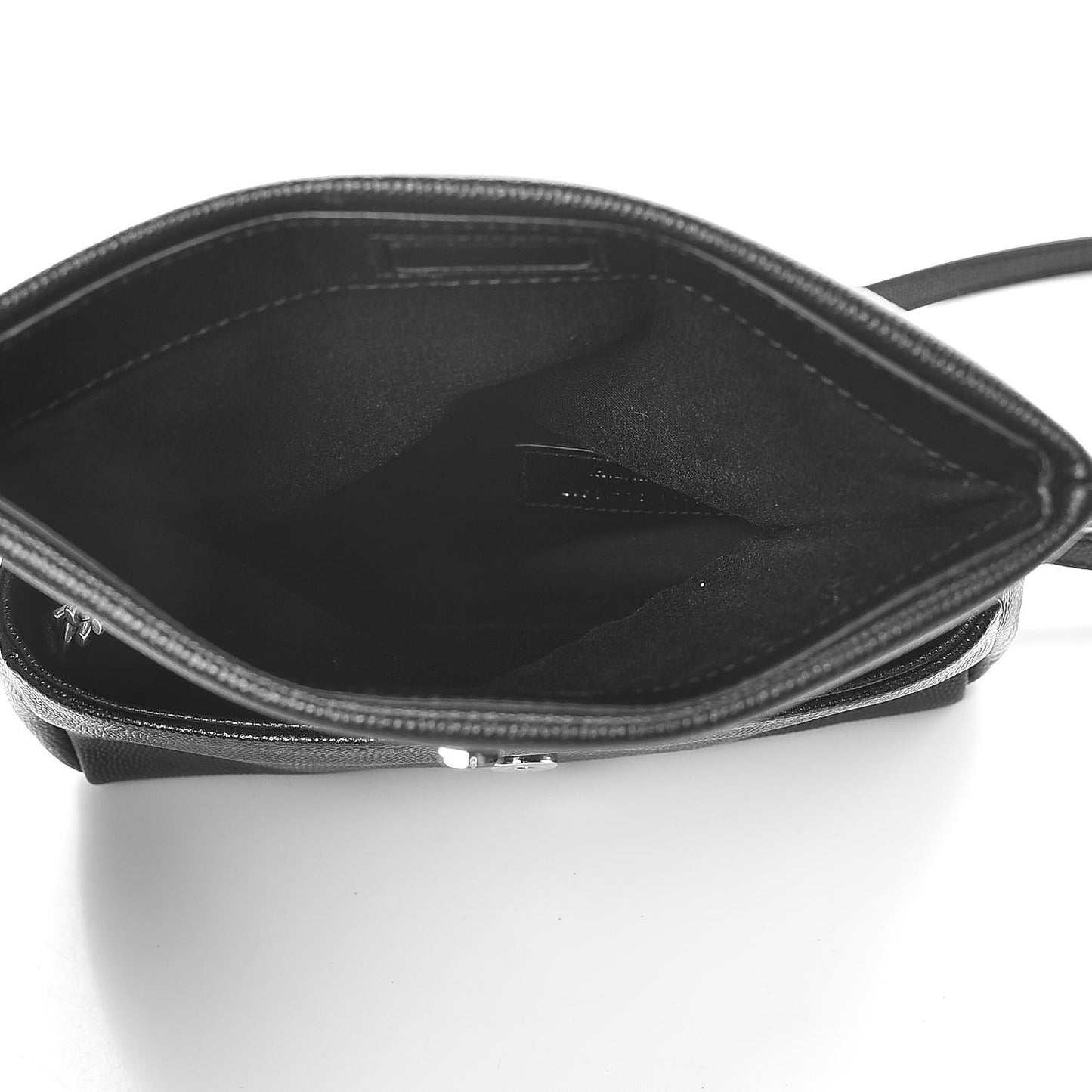 Grain De Poudre Toy West Hollywood Monogram Fold-Over Bag Black
