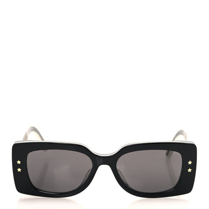 Christian Dior Diorpacific S1U Square Sunglasses Black White 2 of 7
