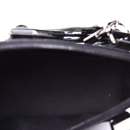 Louis Vuitton Vernis Alma BB Noir Magnetique 4 of 8