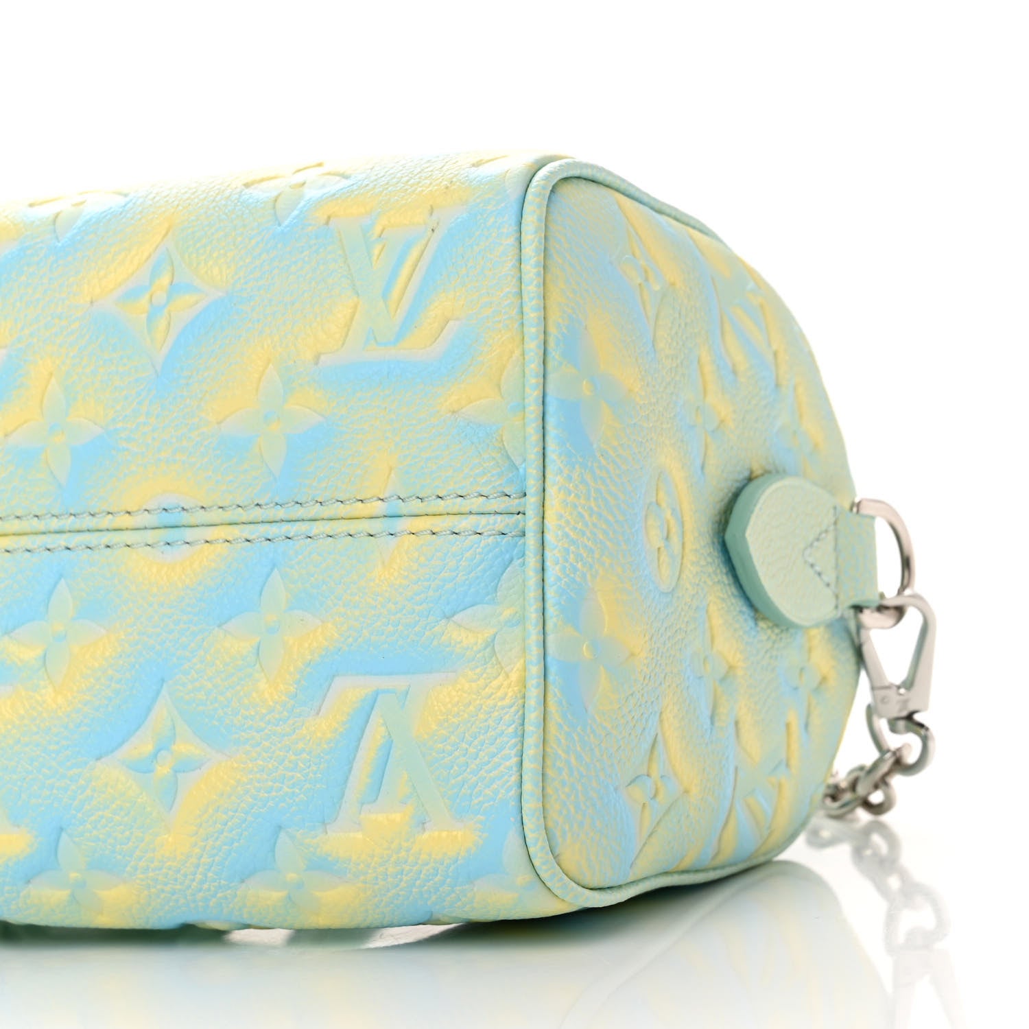 Louis Vuitton Empreinte Monogram Summer Stardust Speedy 20 Water Green 9 of 10