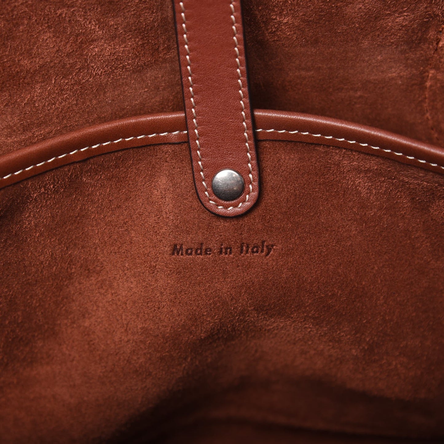 Natural Calfskin Bowling Bag Teck