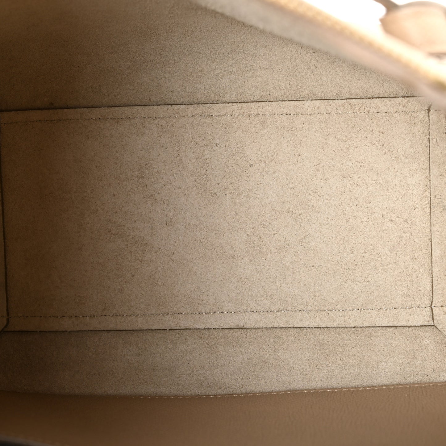 Grained Calfskin Micro Belt Bag Light Taupe