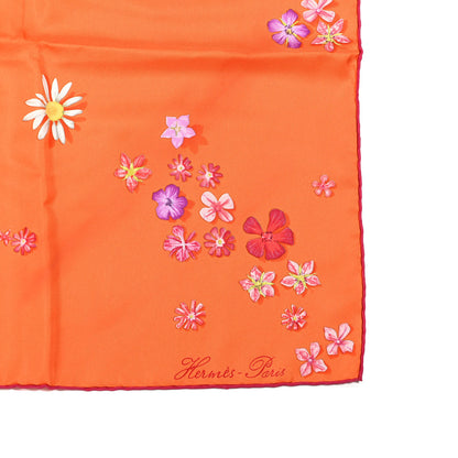 Hermes Silk Flower Power Scarf 90 4 of 6