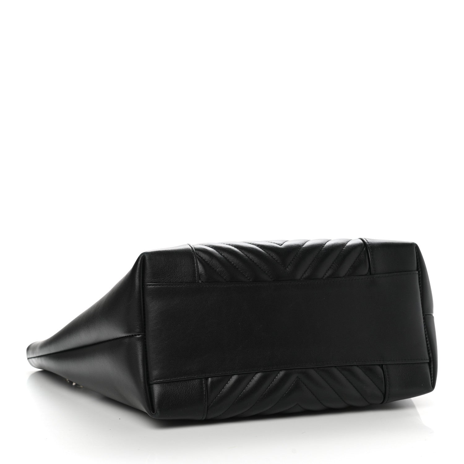 Chanel Calfskin Quilted Large Daily Shopping Bag Black 3 of 9