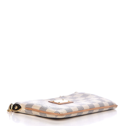 Louis Vuitton Damier Azur Pochette Milla MM 4 of 10