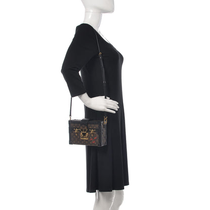 Louis Vuitton Monogram Petite Malle Black 2 of 13
