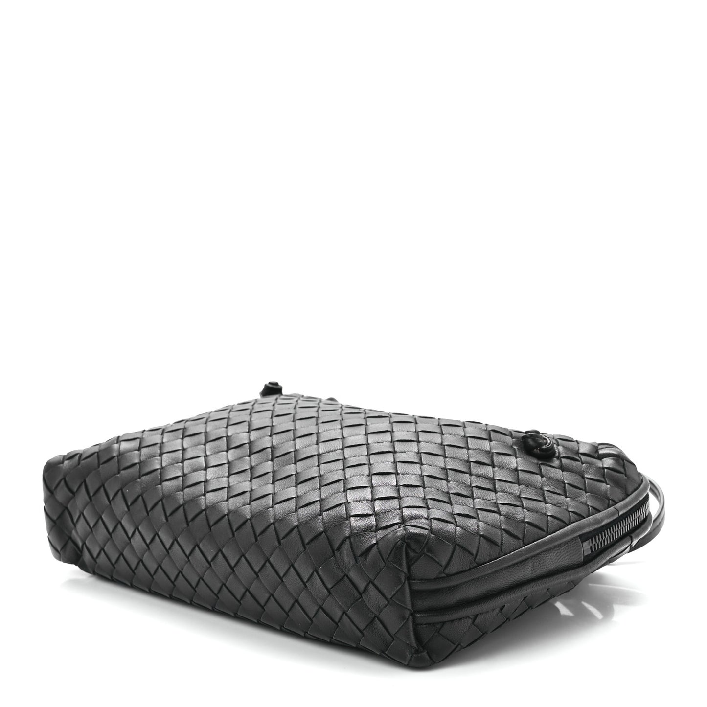 Nappa Intrecciato Nodini Bag Black