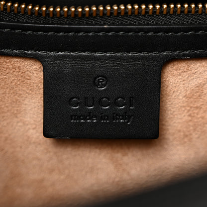 Gucci Calfskin Small Sylvie Shoulder Bag Black 6 of 10