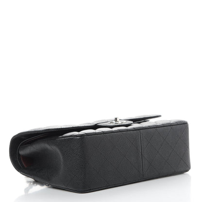 Chanel Caviar Quilted Jumbo Double Flap Black 4 of 10