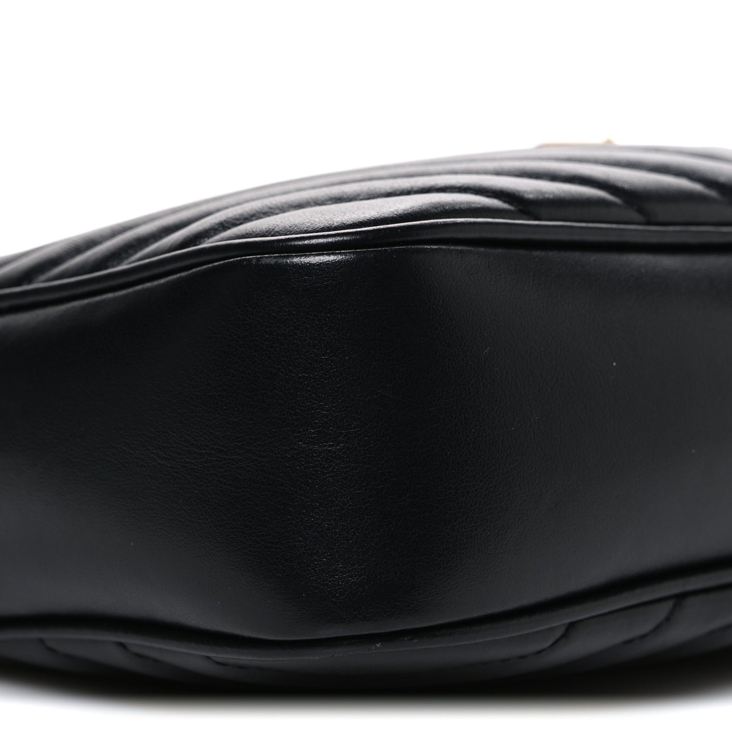Calfskin Matelasse Monogram Lou Camera Bag Black