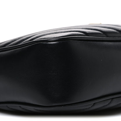 Saint Laurent Calfskin Matelasse Monogram Lou Camera Bag Black 8 of 9