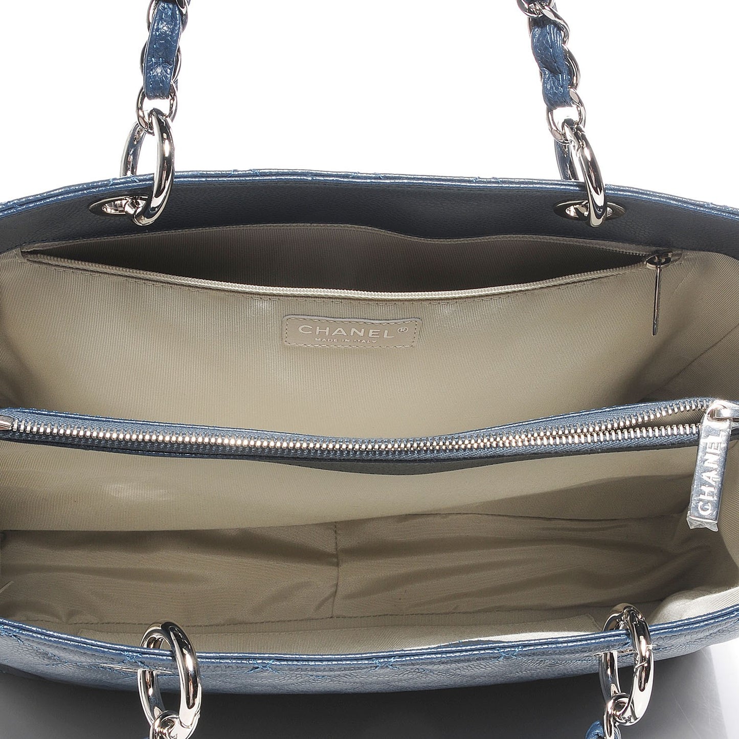 Caviar Grand Shopping Tote GST Blue
