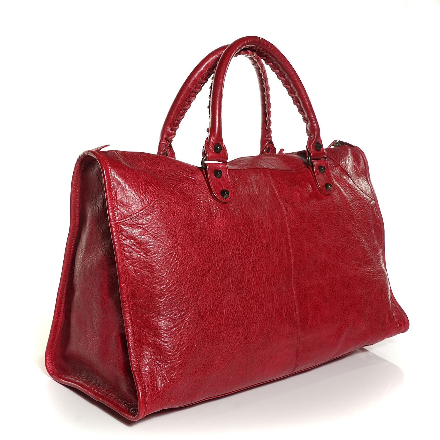 Balenciaga Agneau Classic Hardware Work Rubisse 3 of 11