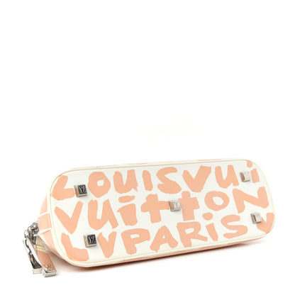 Louis Vuitton Graffiti Alma Horizontal Peach 4 of 9