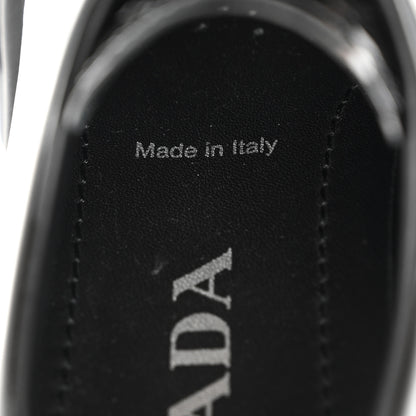 Prada Vernice Monolith 55mm Derby Loafers 39 Black 7 of 11