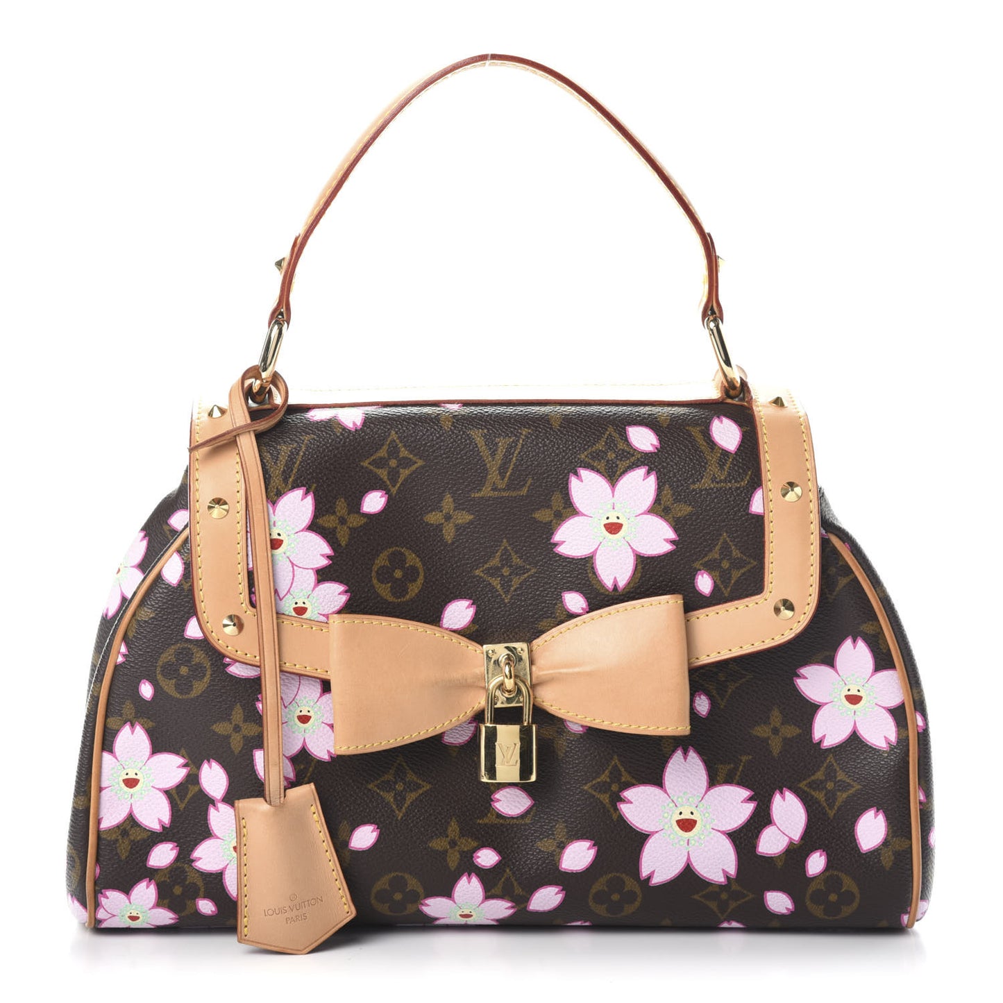 Monogram Cherry Blossom Sac Retro Bag Brown